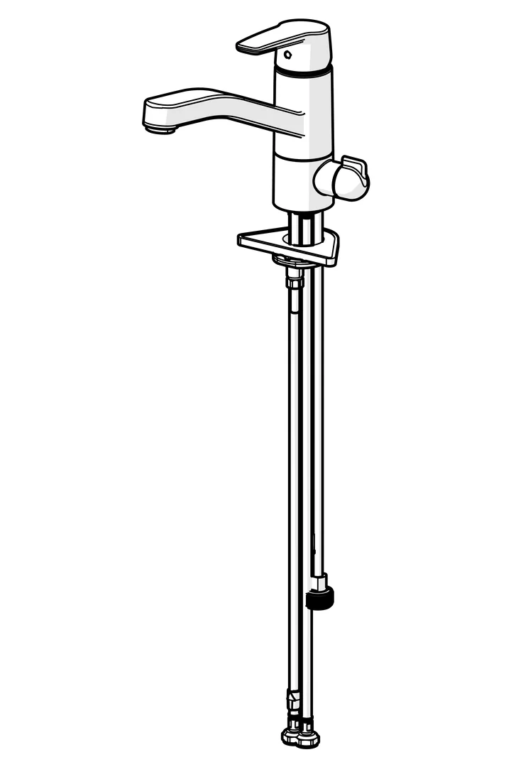 Hansa HansaPOLO Küchenarmatur Einhebelmischer mit Spülmaschinenventil HansaPOLO 5266 Ausladung 216 mm DN15 Chrom Hansa HansaPOLO Küchenarmatur Einhebelmischer mit Spülmaschinenventil HansaPOLO 5266 Ausladung 216 mm DN15 Chrom