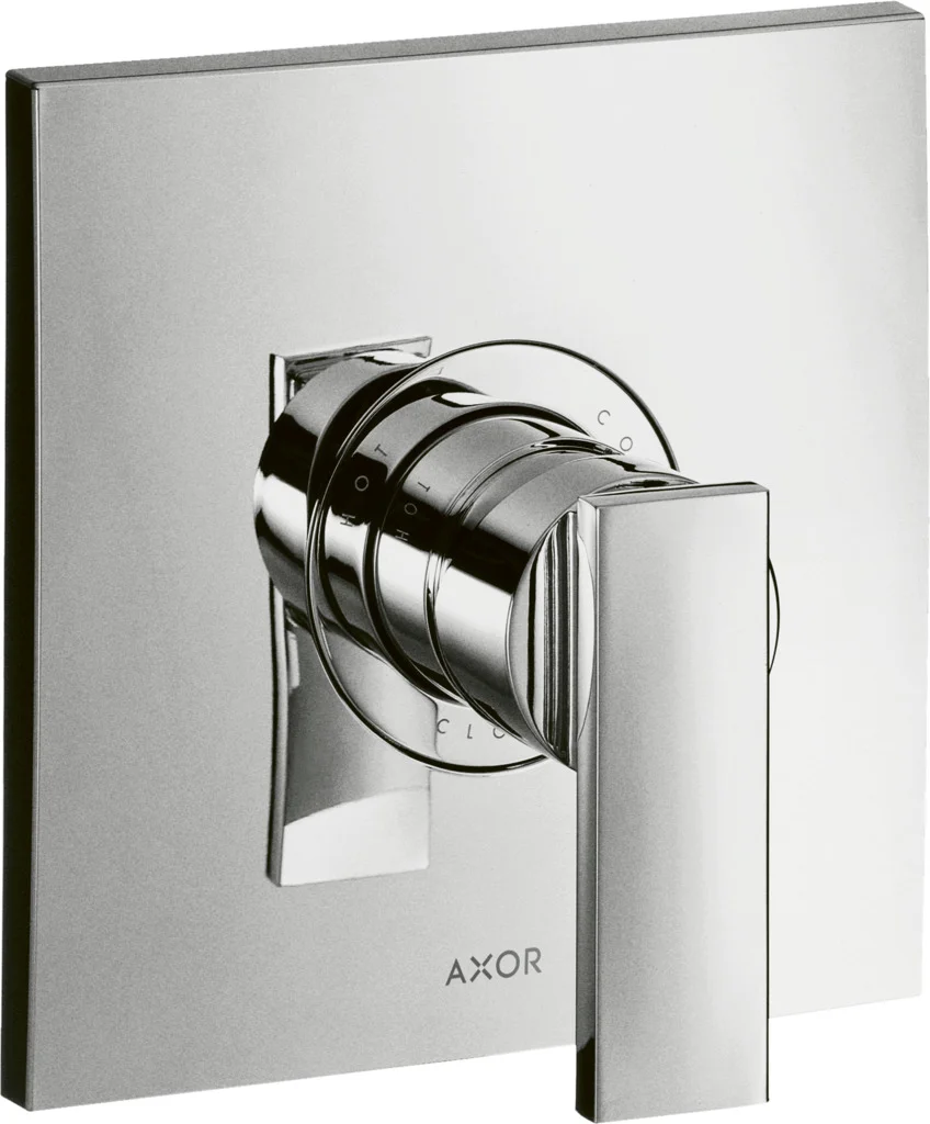 Hansgrohe AXOR Citterio Einhebel-Brausemischer Unterputz, Chrom, max. Durchfluss 29 l/min, Keramikmischsystem, einstellbare Temperaturbegrenzung, Schalldämpfer, für Durchlauferhitzer geeignet Hansgrohe AXOR Citterio Einhebel-Brausemischer Unterputz, Chrom, max. Durchfluss 29 l/min, Keramikmischsystem, einstellbare Temperaturbegrenzung, Schalldämpfer, für Durchlauferhitzer geeignet