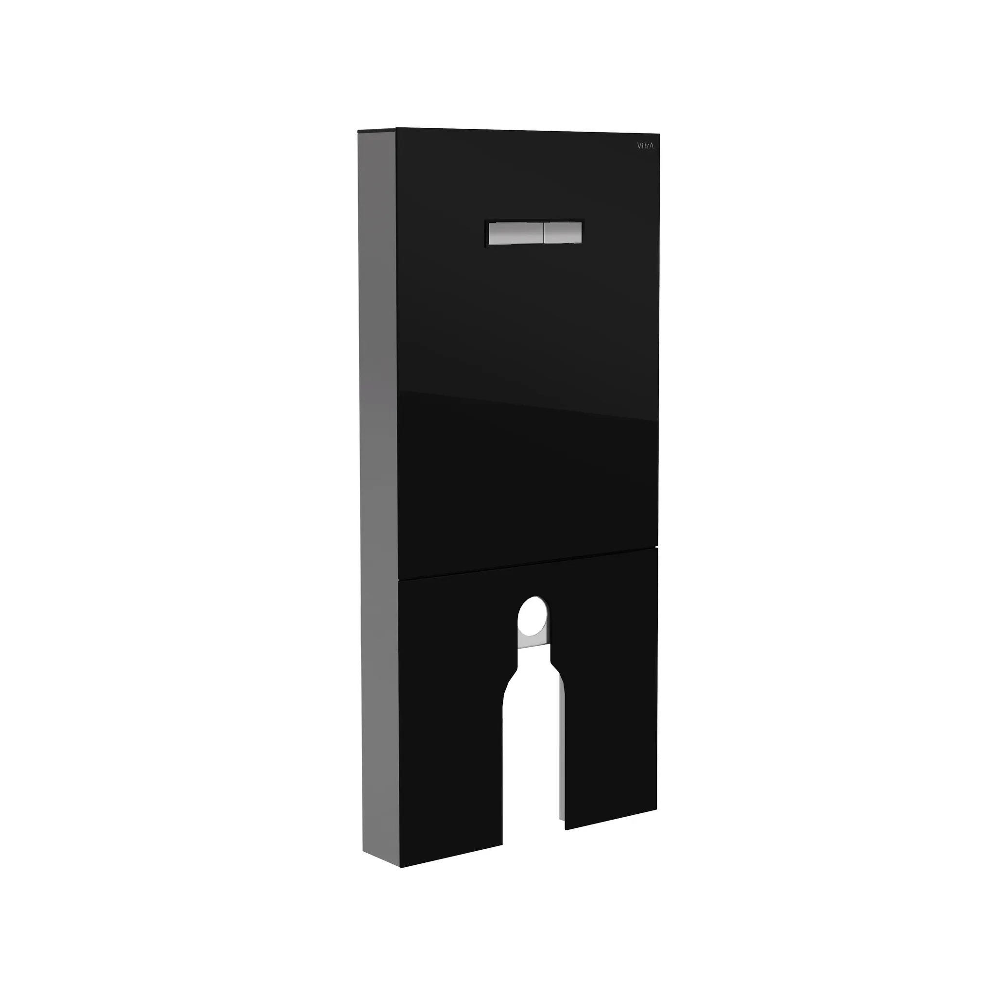 VitrA Vitrus Stand-Spülkasten für Stand-WCs Glasfront Schwarz VitrA Vitrus Stand-Spülkasten für Stand-WCs Glasfront Schwarz