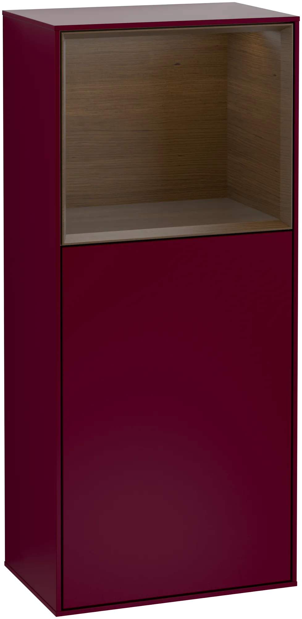 Villeroy & Boch Seitenschrank „Finion“ 41,8 × 93,6 cm 1 Tür, Anschlag rechts, mit Wand- und Regalelementbeleuchtung Anschlag rechts Villeroy & Boch Seitenschrank „Finion“ 41,8 × 93,6 cm 1 Tür, Anschlag rechts, mit Wand- und Regalelementbeleuchtung Anschlag rechts