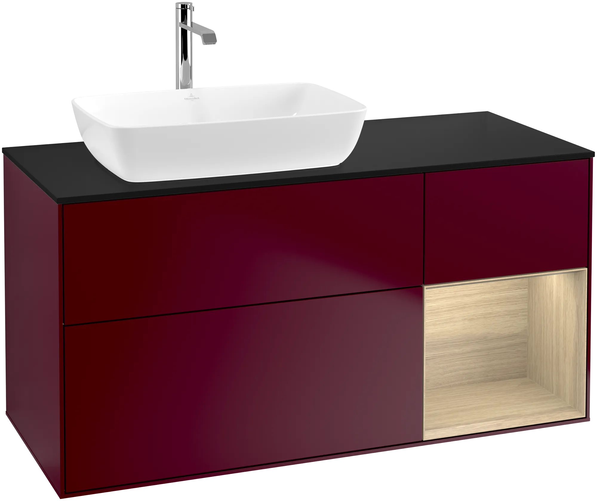 Villeroy & Boch Finion Waschbeckenunterschrank G81 1200x603x501mm mit Beleuchtung