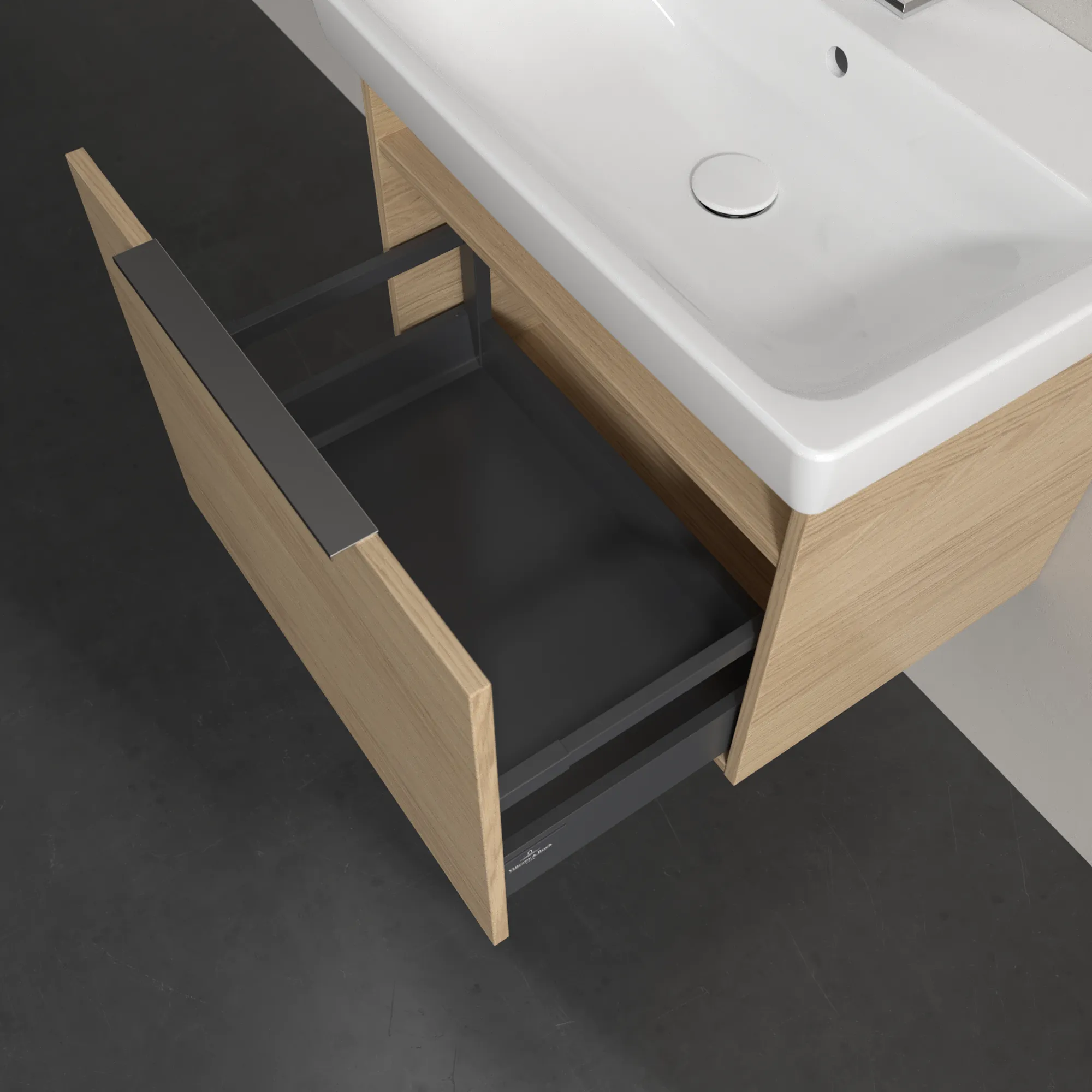 Villeroy & Boch Waschtischunterschrank „Architectura“ 600 × 470 mm Nordic Oak