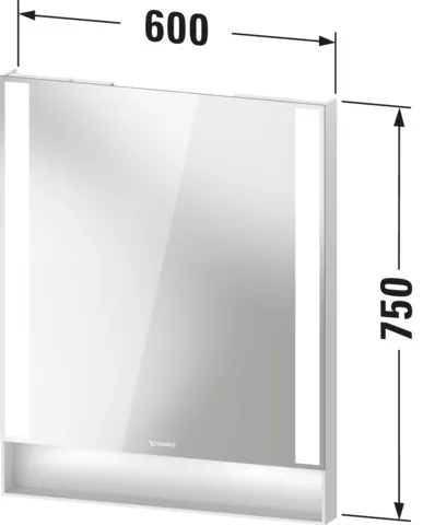 Duravit Spiegel „Qatego“ Duravit Spiegel „Qatego“
