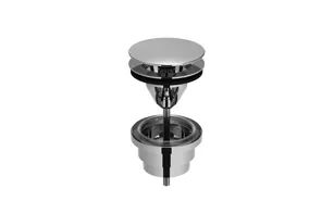 DO Ablaufgarnitur ohne Druckverschluss Serienneutral 10126970 1 1/4" chrom