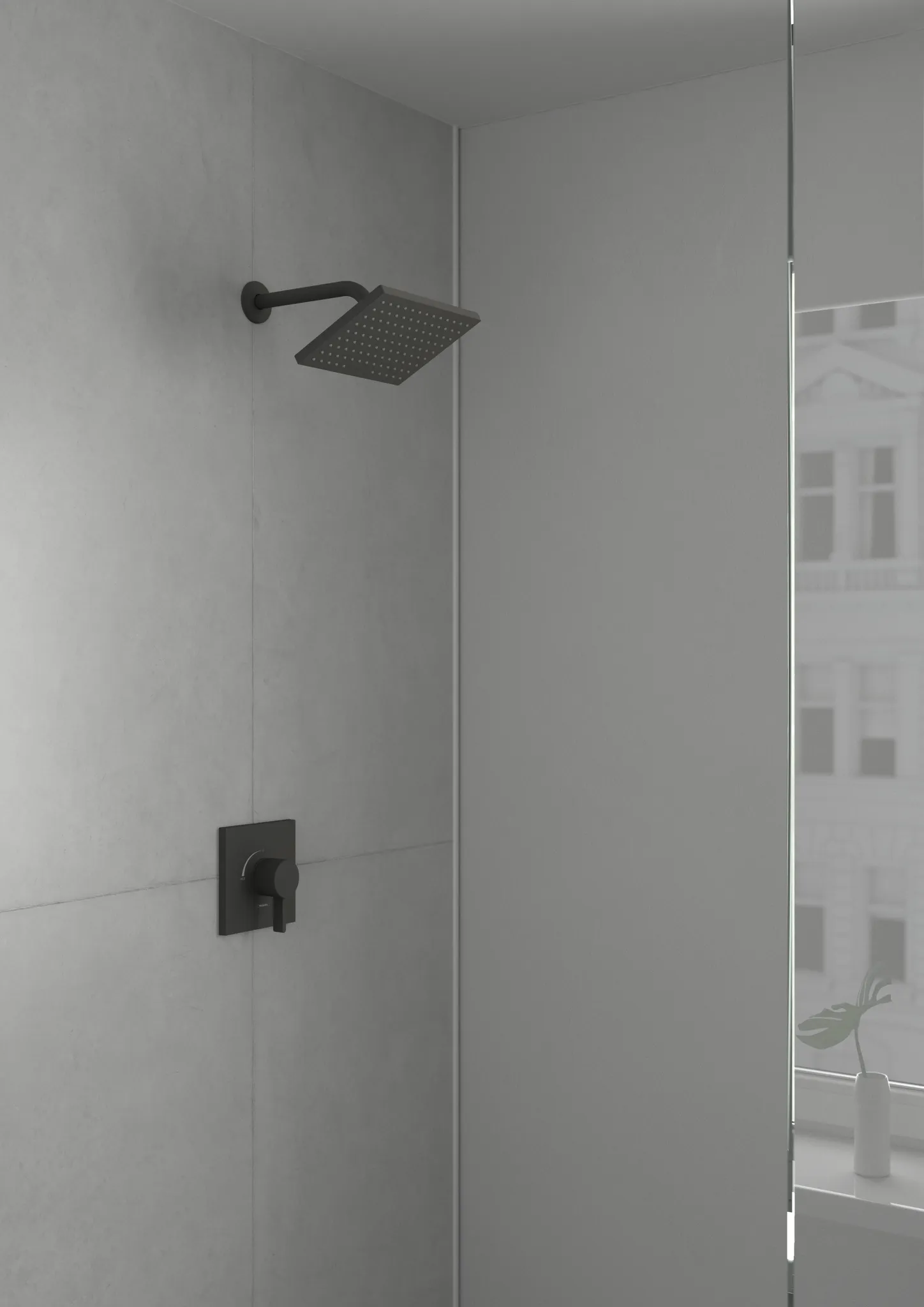 Kopfbrause Vernis Shape 200 1jet chrom Kopfbrause Vernis Shape 200 1jet chrom