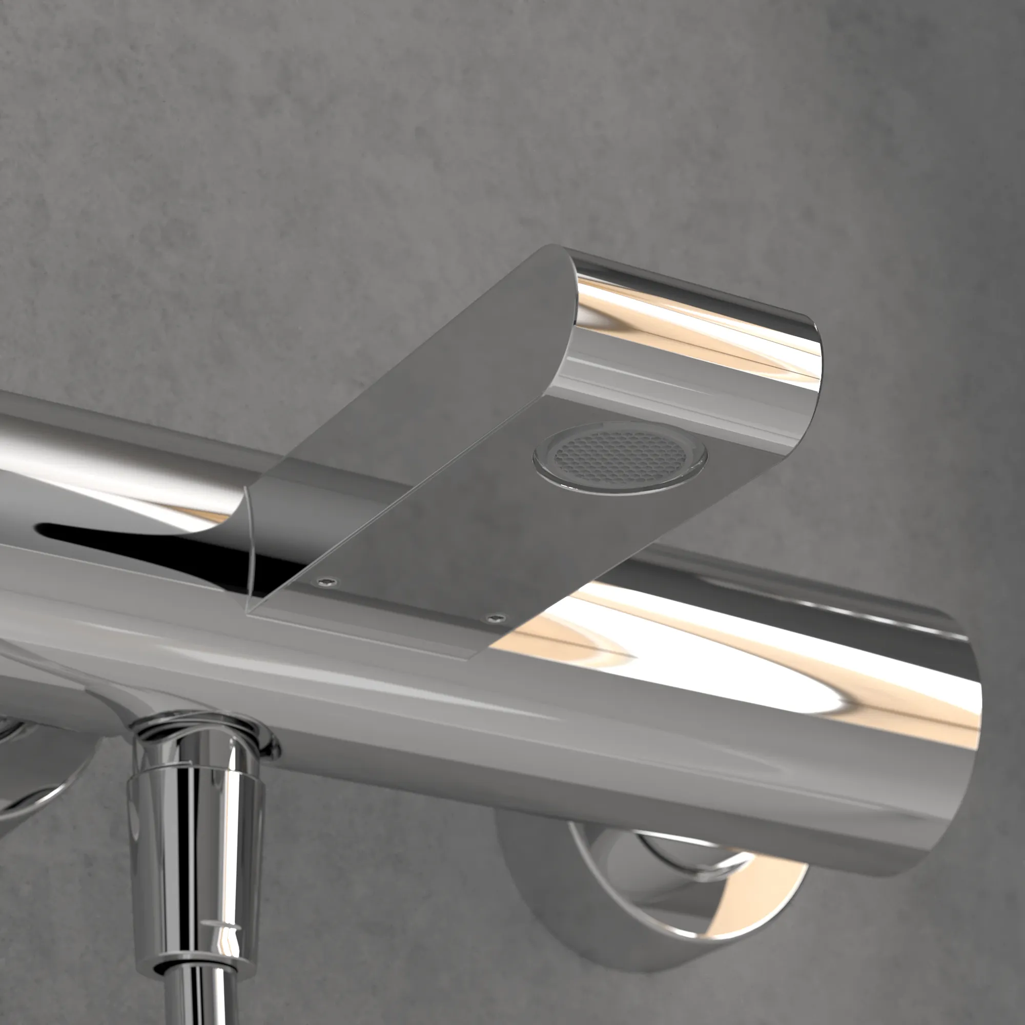 Einhand-Wannenarmatur „Dawn“ Ausladung 165 mm in Chrom Einhand-Wannenarmatur „Dawn“ Ausladung 165 mm in Chrom