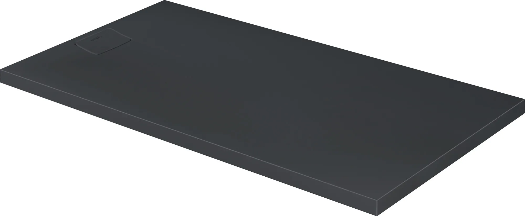 Duravit rechteck Duschwanne „Stonetto“ 160 × 90 cm in Anthrazit Matt