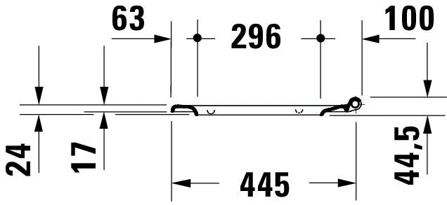 Duravit WC-Sitz „Vero Air“ 37,8 × 46,9 × 4,9 cm Duravit WC-Sitz „Vero Air“ 37,8 × 46,9 × 4,9 cm