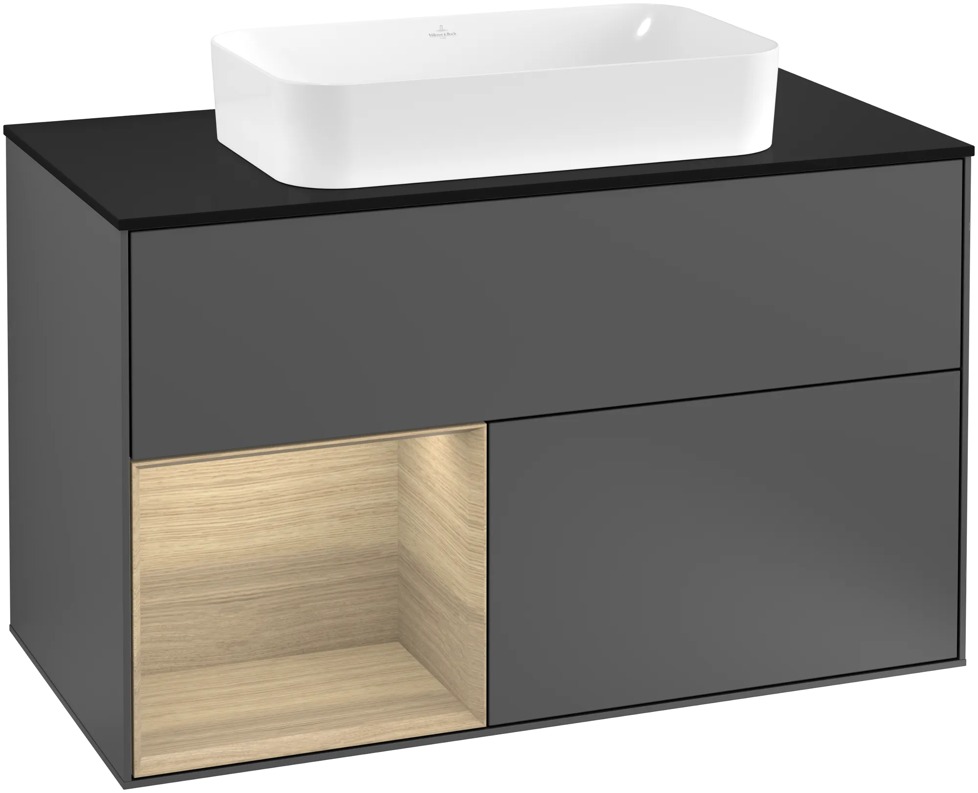 Villeroy & Boch Finion Waschbeckenunterschrank G24 1000x603x501mm Anthracite Matt