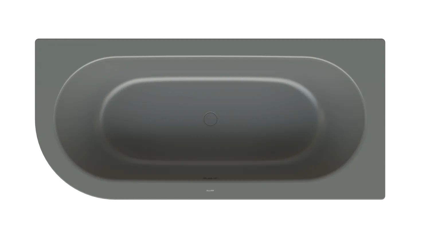 Bette BetteStarlet V Badewanne, 1850x850x420 mm, Smoke, glasierter Titan-Stahl, 2-Sitzer, Einbau Bette BetteStarlet V Badewanne, 1850x850x420 mm, Smoke, glasierter Titan-Stahl, 2-Sitzer, Einbau