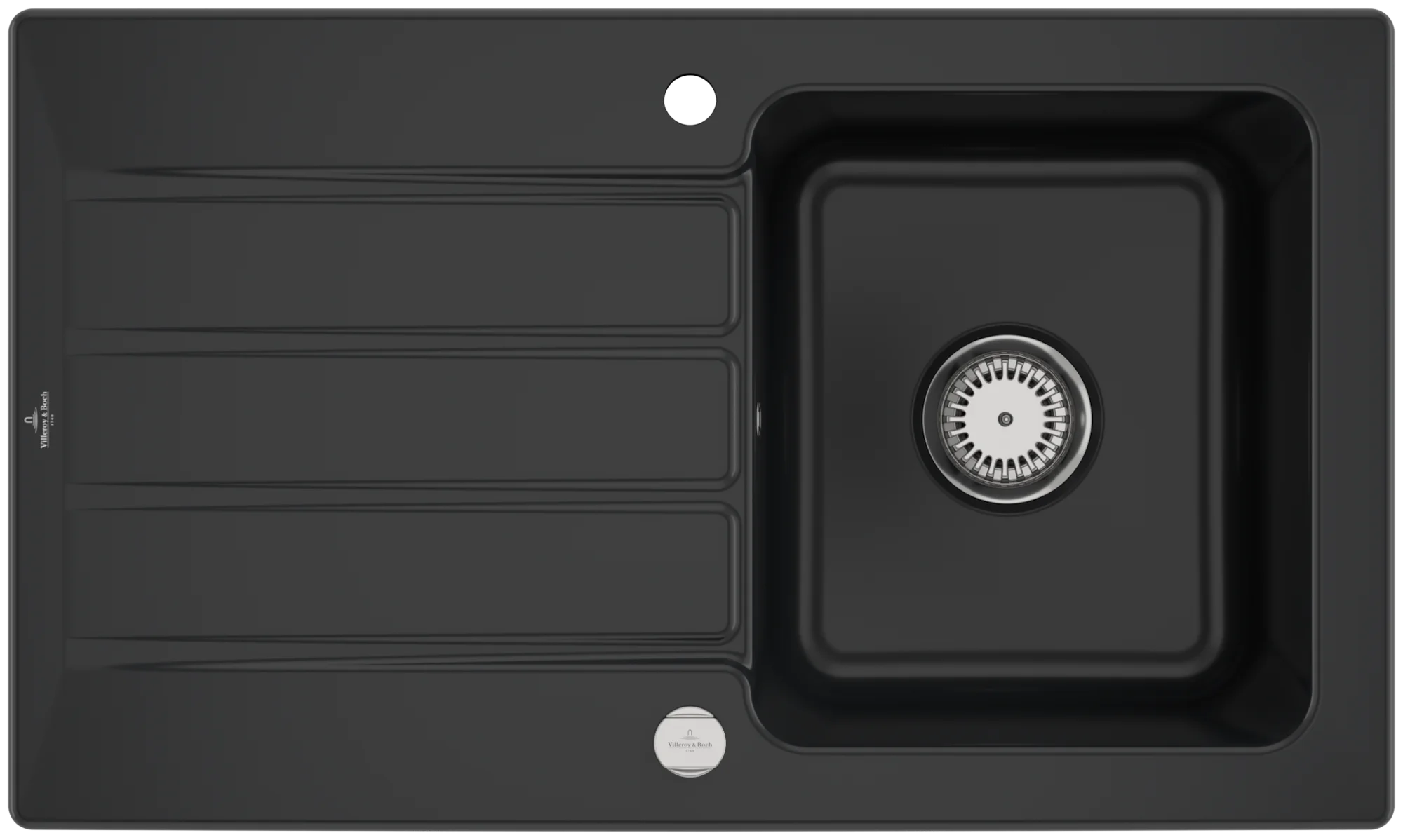 Villeroy & Boch Architectura 50 Einbauspüle 335002 Pure Black Villeroy & Boch Architectura 50 Einbauspüle 335002 Pure Black
