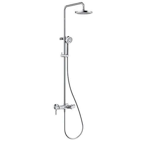 LOGO EHM Dual Shower System mit Wanneneinlauf chrom