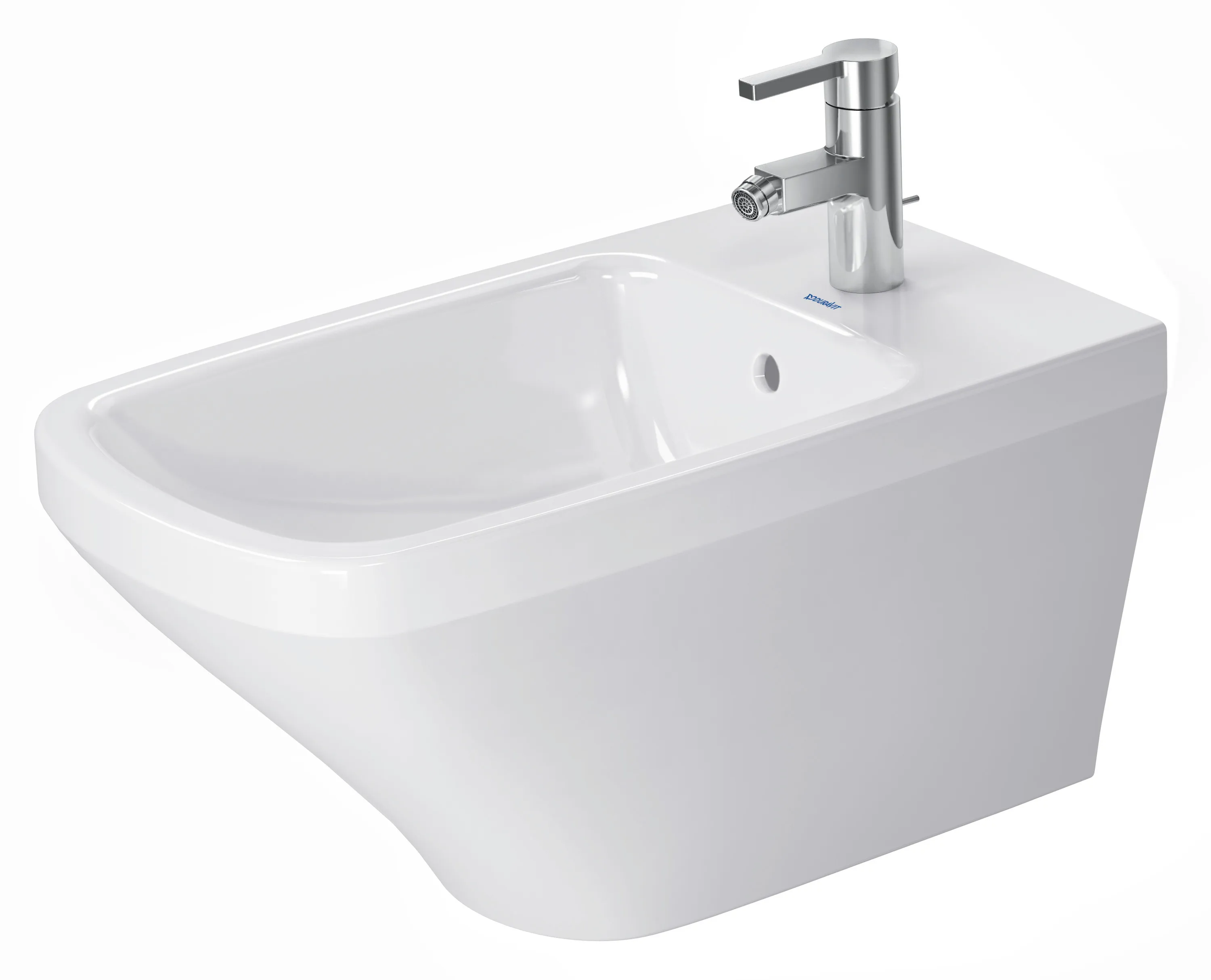 Duravit Wand-Bidet „DuraStyle“, Befestigung verdeckt 37 × 62 × 32,5 cm