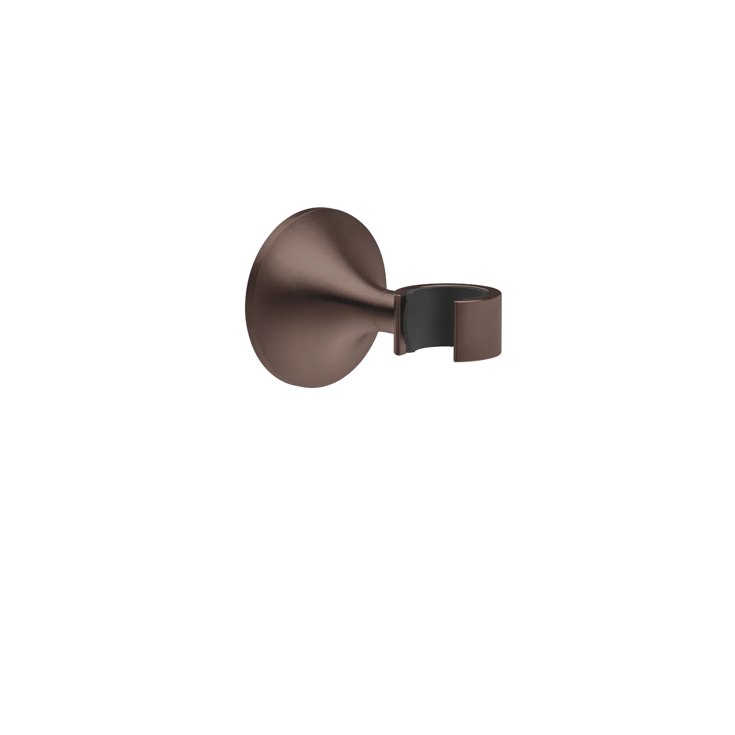 Dornbracht VAIA Brausehalter - Dark Bronze gebürstet PVD, Rosette Ø 60 mm