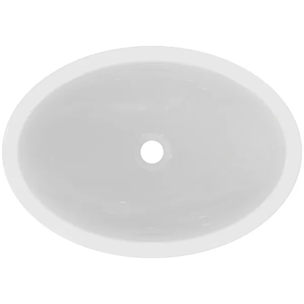 Waschbecken „StradaO“ 60 × 42 × 16 cm in Weiß Waschbecken „StradaO“ 60 × 42 × 16 cm in Weiß