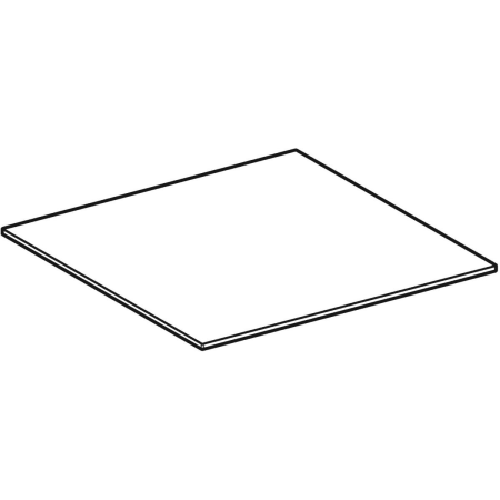 Geberit Glasablage „Xeno²“ 45 × 0,8 × 45 cm