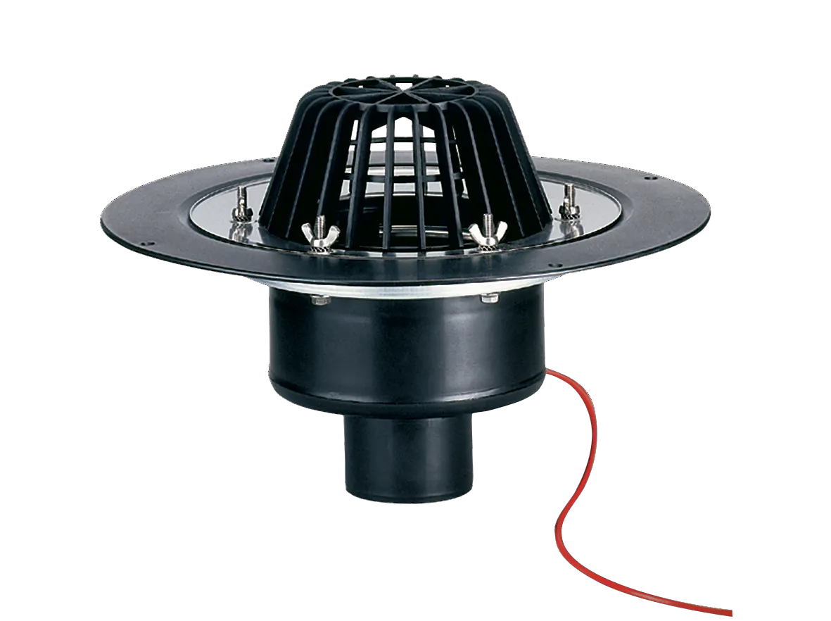 Dachablauf 62 H Schraubflansch, beheizt, DN 70 Dachablauf 62 H Schraubflansch, beheizt, DN 70