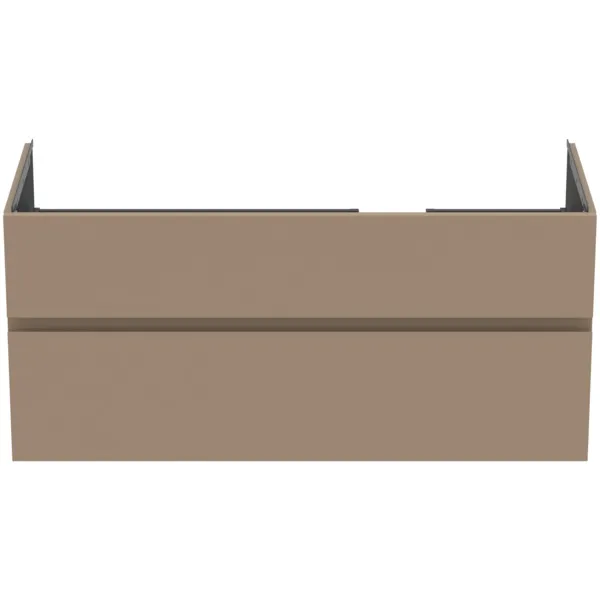 Ideal Standard Waschtischunterschrank „Finesse“ 120 × 55 × 50,5 cm Greige matt