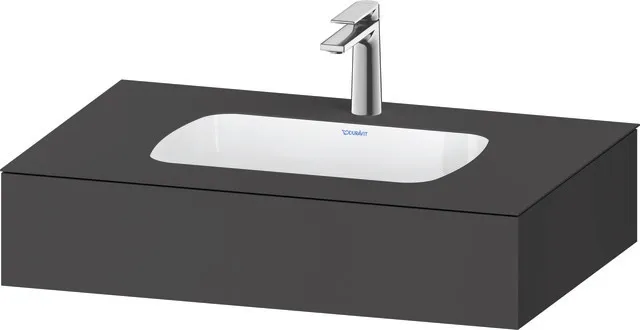 Einbauwaschtisch mit Konsole „Qatego“ 80 × 55 × 17 cm Einbauwaschtisch mit Konsole „Qatego“ 80 × 55 × 17 cm