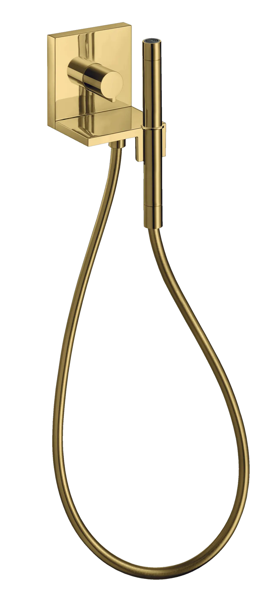 AXOR ShowerSolutions Handbrausemodul 120/120 Unterputz eckig Polished Gold Optic AXOR ShowerSolutions Handbrausemodul 120/120 Unterputz eckig Polished Gold Optic