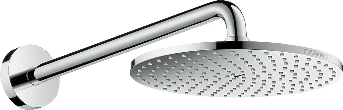 Hansgrohe Raindance S Kopfbrause PowderRain 1-Jet, 240 mm, Chrom, Brausearm 393 mm, Wandmontage, DN15