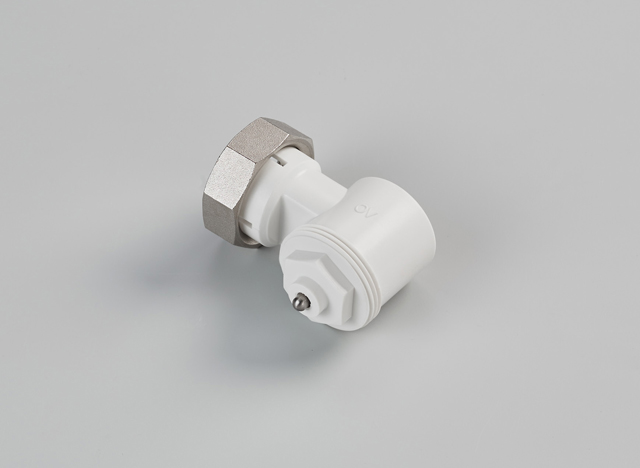 Zehnder Winkeladapter für Thermostat M30 × 1,5 in weiß