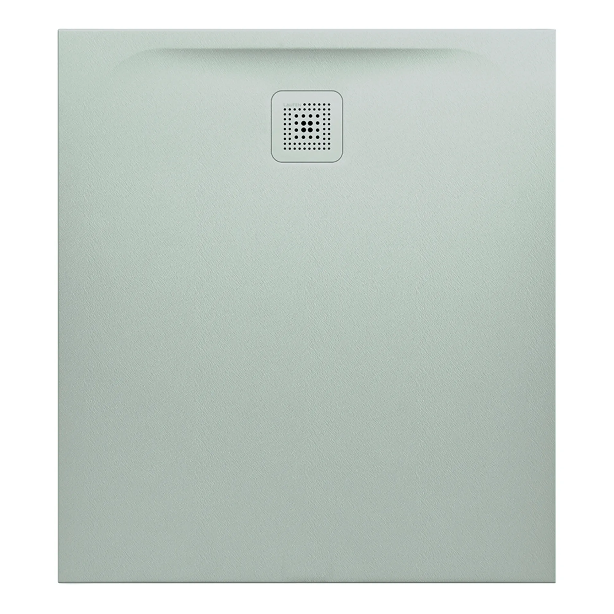 Laufen rechteck Duschwanne „Pro“ Ablauf kurze Seite 1000 × 900 mm in Hellgrau