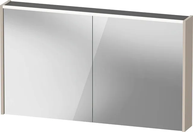 Duravit Spiegelschrank mit LED-Beleuchtung „D-Code“ 120 × 70 × 14,8 cm