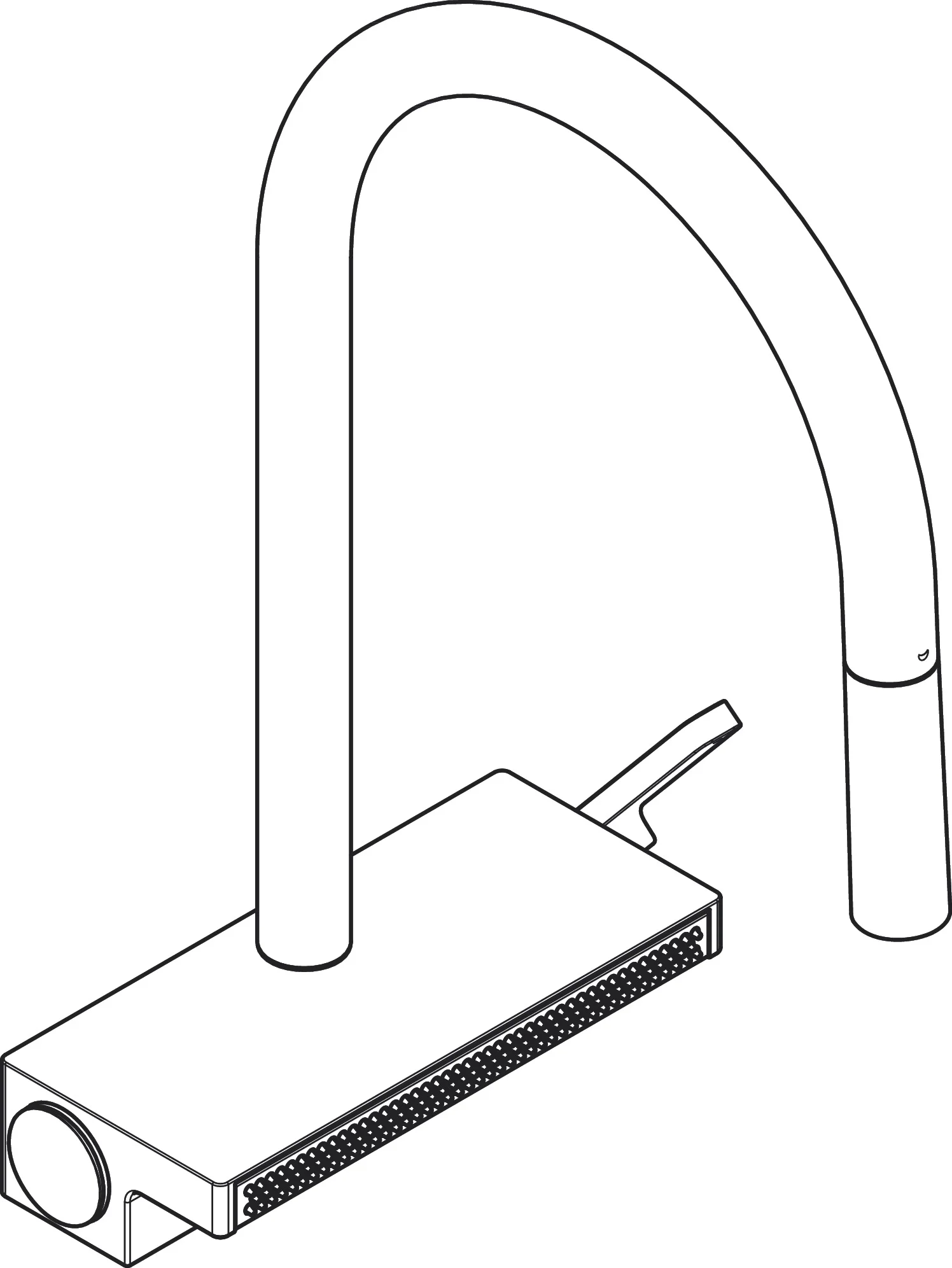 Hansgrohe Aquno Select M81 Einhebel-Küchenmischer mit Ausziehbrause 3jet sBox Chrom, ComfortZone 170, Schwenkbereich einstellbar in 3 Stufen auf 60°, 110° oder 150°, Laminarstrahl, Brausestrahl, SatinFlow, Umstellung durch Tastendruck, MagFit magnetische