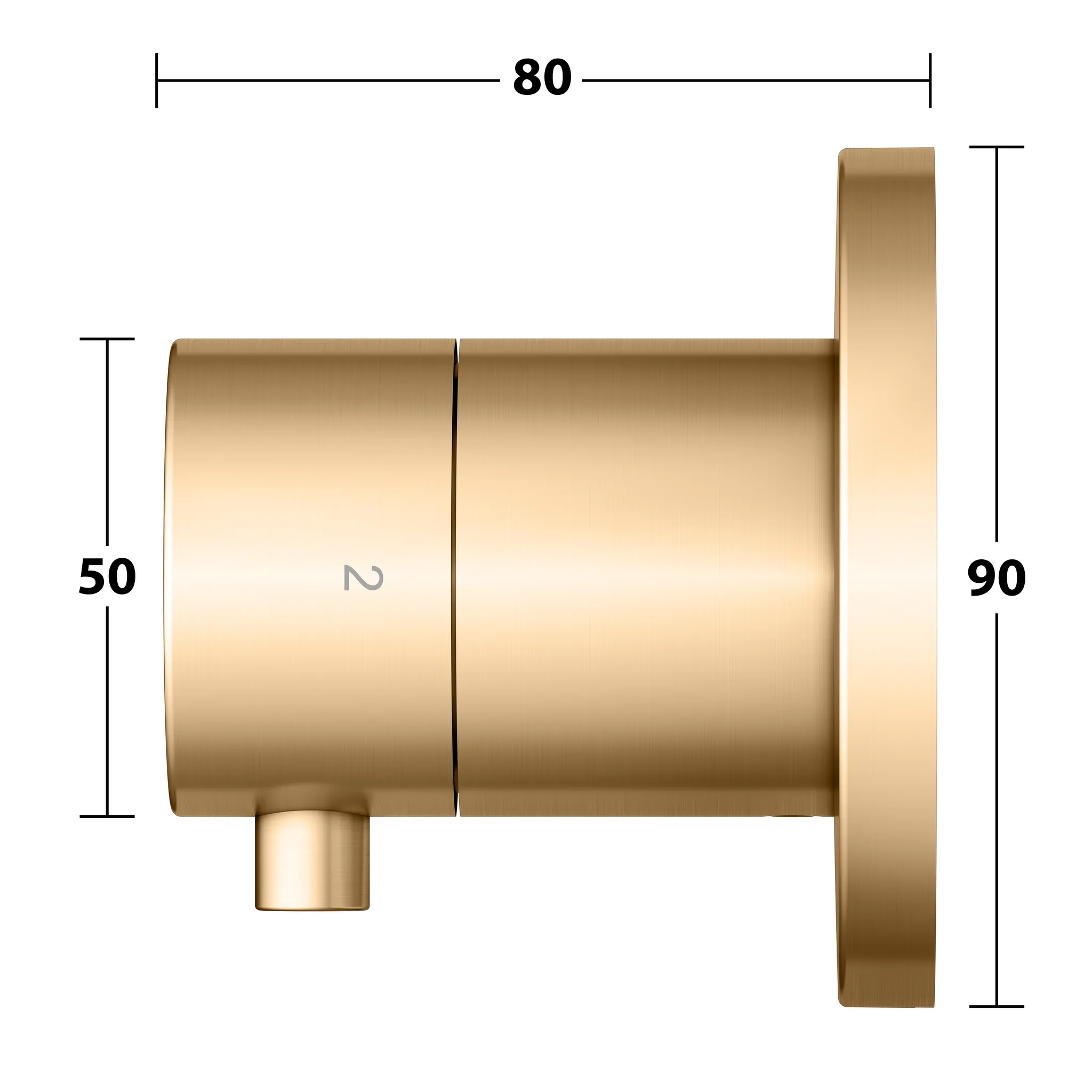 IXMO 2-Wege Ab- u. Umstellventil UP Messing geb. IXMO 2-Wege Ab- u. Umstellventil UP Messing geb.