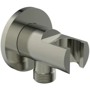 Ideal Standard Idealrain Atelier Wandhalter mit runder Rosette, G1⁄2, Silver Storm