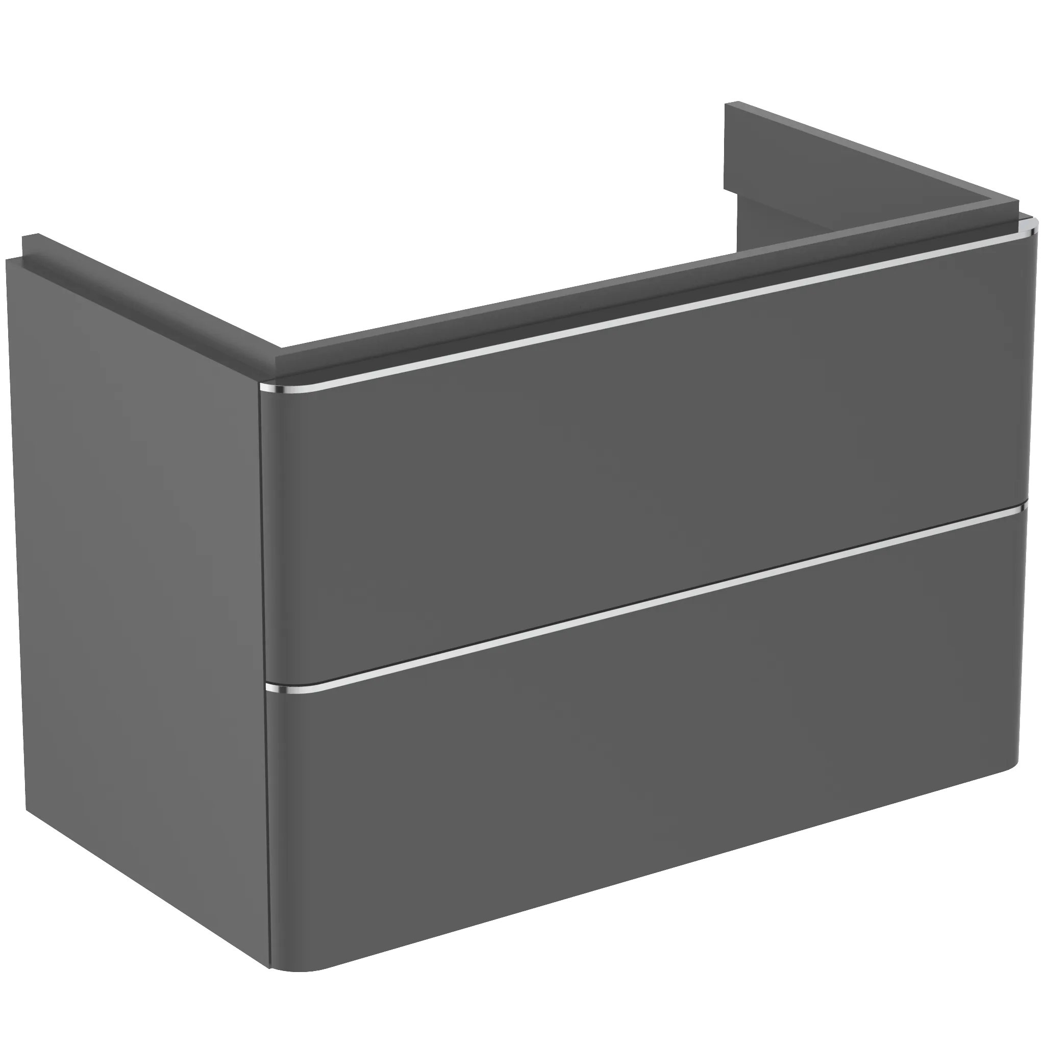 Ideal Standard Adapto Auszugsfront, Anthrazit matt lackiert, 770 mm für Waschtischunterschrank Ideal Standard Adapto Auszugsfront, Anthrazit matt lackiert, 770 mm für Waschtischunterschrank
