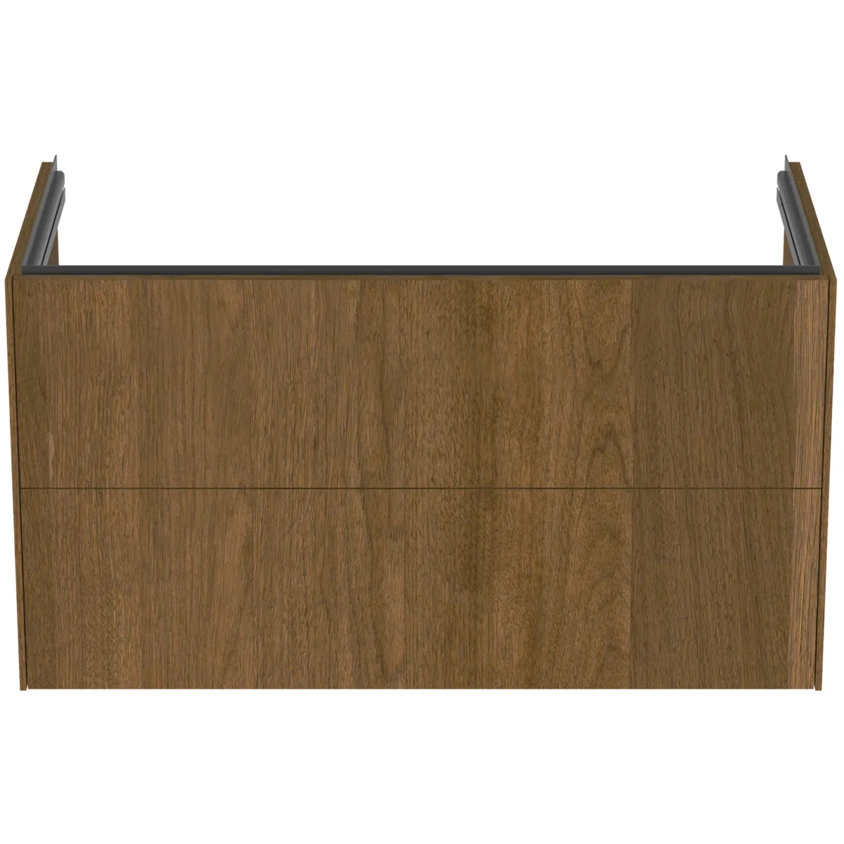Ideal Standard Waschtischunterschrank „Conca“ 100 × 54,8 × 50,5 cm Walnuss dunkel Furnier Ideal Standard Waschtischunterschrank „Conca“ 100 × 54,8 × 50,5 cm Walnuss dunkel Furnier