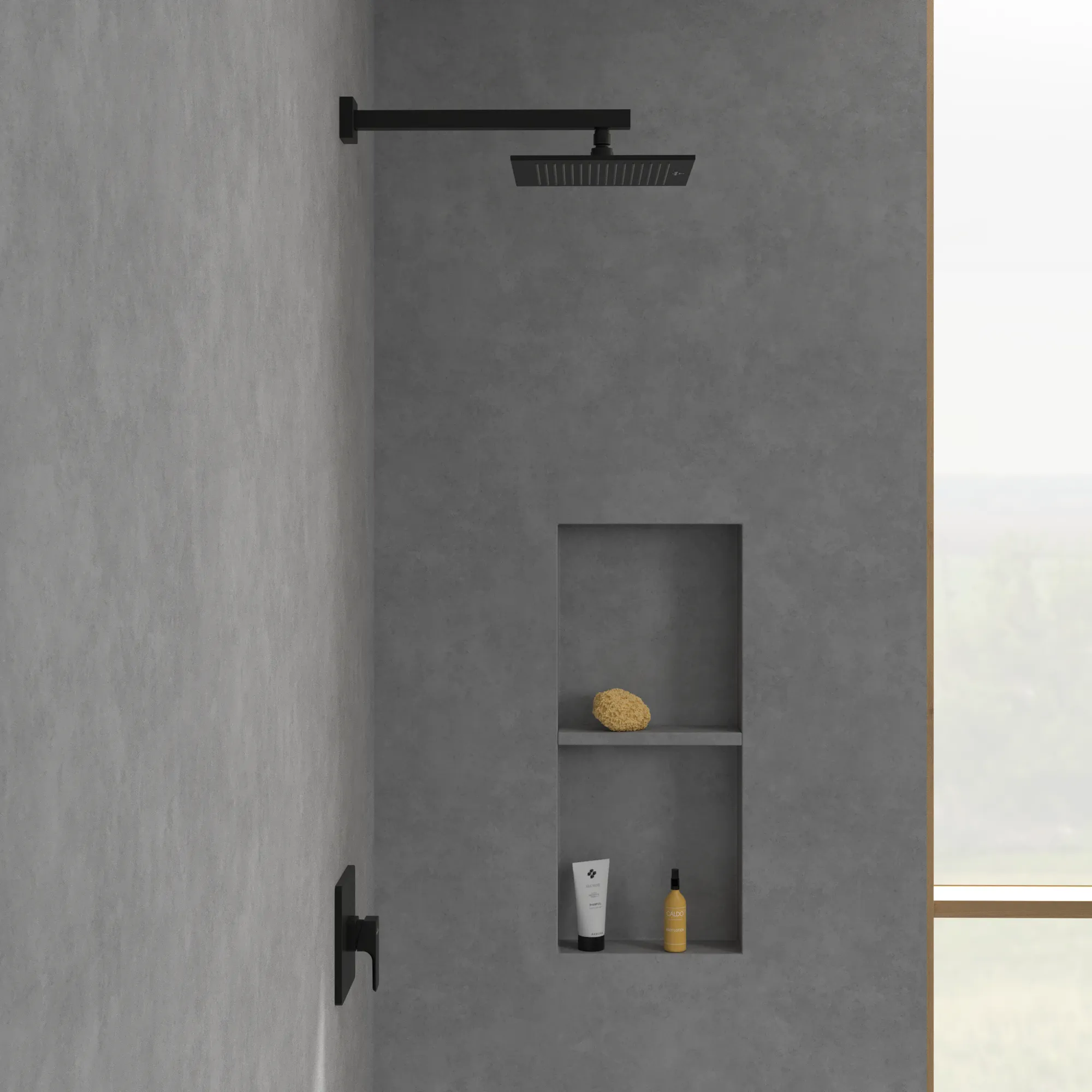 Einhand-Unterputz-Armatur „Subway 3.0“ 5,1 cm in Matt Black Einhand-Unterputz-Armatur „Subway 3.0“ 5,1 cm in Matt Black