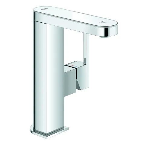 Einhand-Waschtischbatterie Plus 23958_3, LED Display mit Temperaturanzeige, M-Size, Einlochmontage, glatter Körper, Push-open Ablaufgarnitur 1 1/4″, chrom Einhand-Waschtischbatterie Plus 23958_3, LED Display mit Temperaturanzeige, M-Size, Einlochmontage, glatter Körper, Push-open Ablaufgarnitur 1 1/4″, chrom