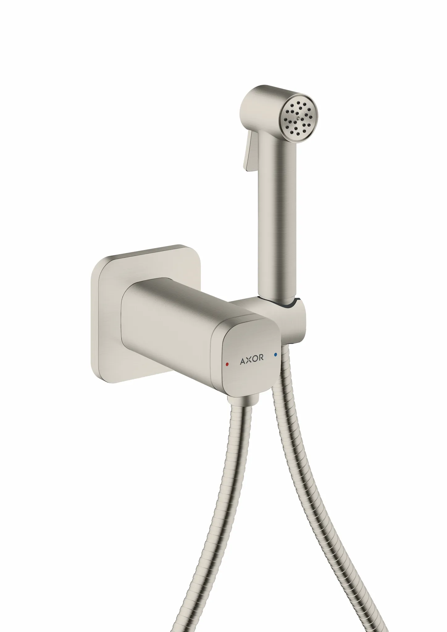 Hansgrohe AXOR Bidette Showers Handbrause, Edelstahl Optic, 28 mm, 4,4 l/min