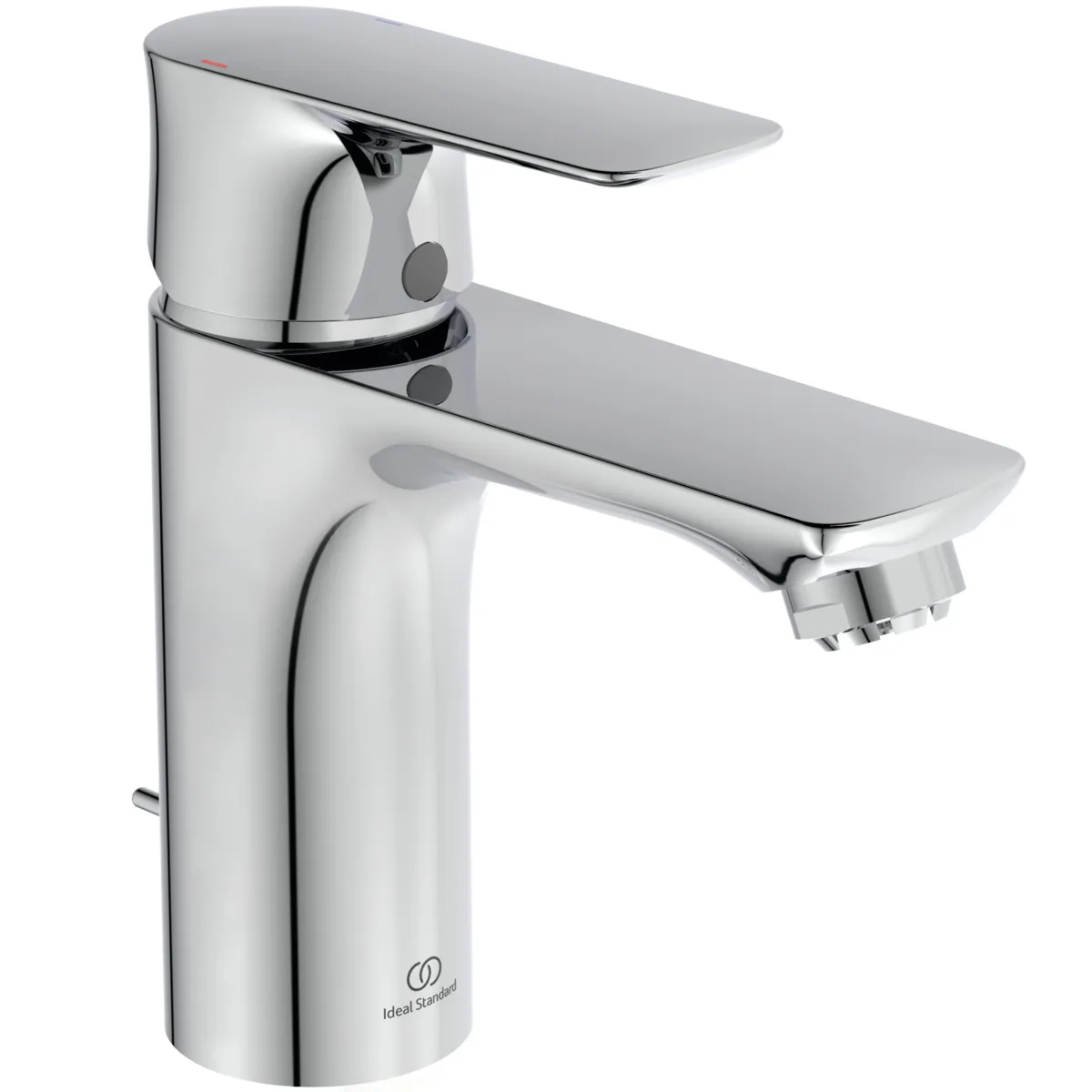 Ideal Standard Waschtischarmatur Connect Air, Niederdruck, 5 l/min., mit Ablaufgarnitur, Ausladung 112mm, Chrom Ideal Standard Waschtischarmatur Connect Air, Niederdruck, 5 l/min., mit Ablaufgarnitur, Ausladung 112mm, Chrom