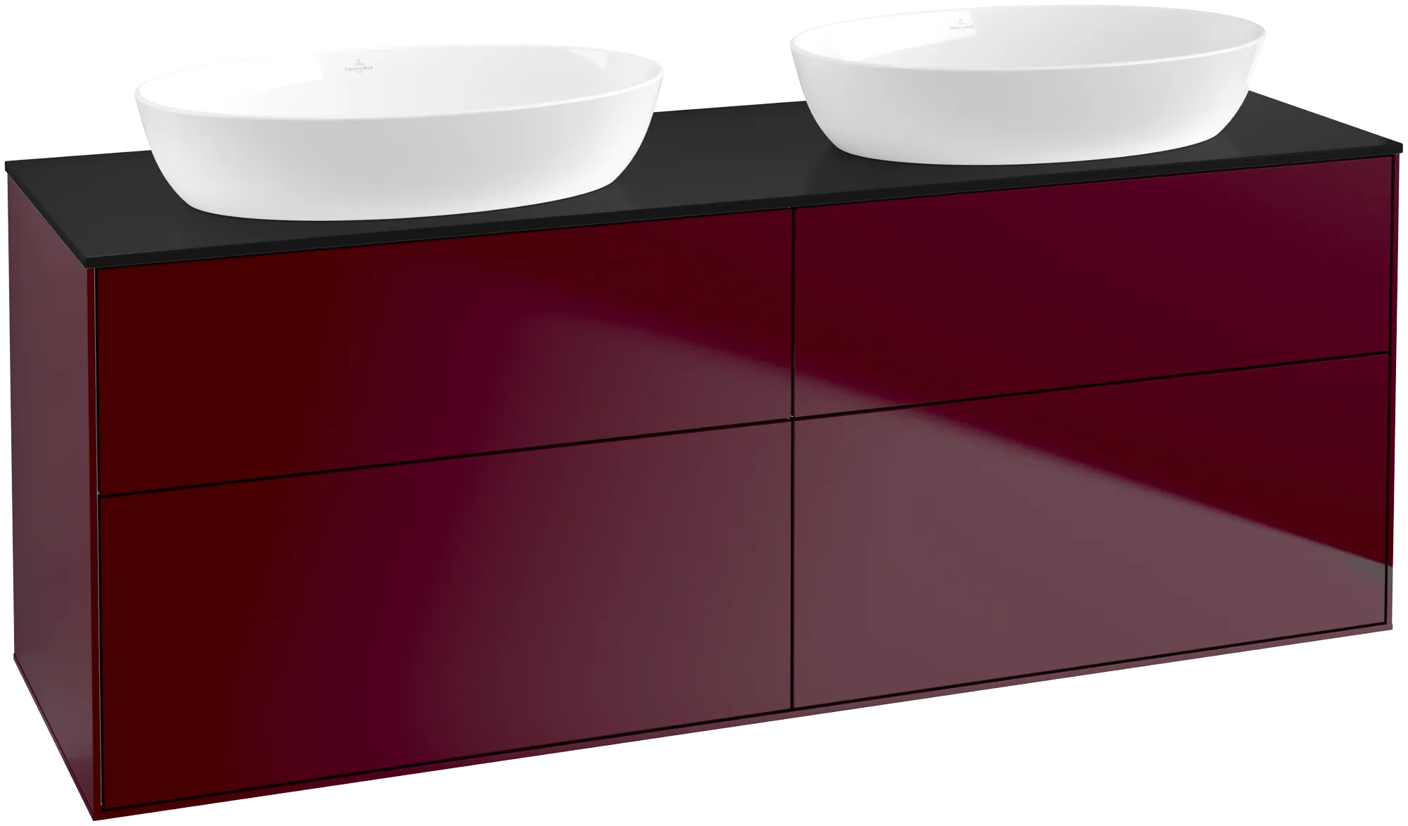 Villeroy & Boch Waschbeckenunterschrank Finion FA8, 1600x603x501mm, Eckig