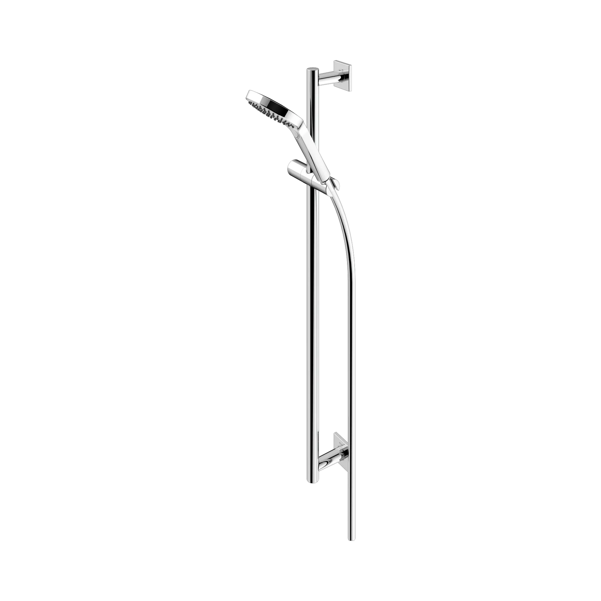 IXMO 59587010802 Brause-Set eckig 855 mm verchromt