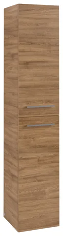 Villeroy & Boch Hochschrank „Avento“ 35 × 176 × 37,2 × 37,2 cm Kansas Oak, Anschlag rechts, Soft Closing, 2 Türen Villeroy & Boch Hochschrank „Avento“ 35 × 176 × 37,2 × 37,2 cm Kansas Oak, Anschlag rechts, Soft Closing, 2 Türen