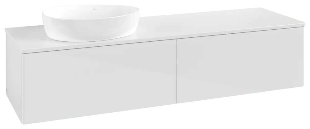 Villeroy & Boch Antao Waschbeckenunterschrank L37_1 1600x360x500mm Glossy White Lacquer Villeroy & Boch Antao Waschbeckenunterschrank L37_1 1600x360x500mm Glossy White Lacquer