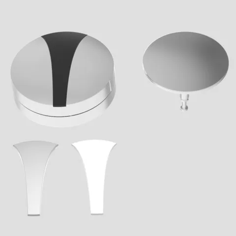 Bedieneinheit für Funktionseinheit SWING, chrom Bedieneinheit für Funktionseinheit SWING, chrom