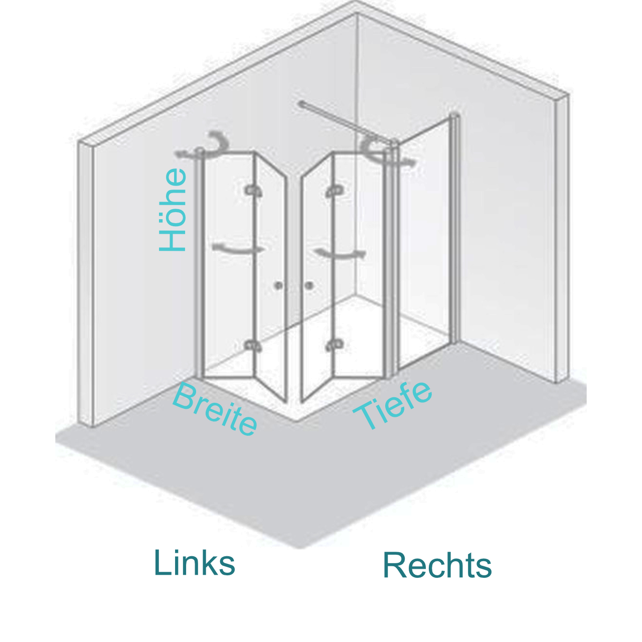 HSK teilgerahmte Eckeinstieg Drehfalttür pendelbar mit Festelement „Exklusiv“ Glas Linea 01 (80 cm), Profile Manhattan, Scharniere Premium Softcube, B: 900 mm H: 2000 mm T: 1400 mm HSK teilgerahmte Eckeinstieg Drehfalttür pendelbar mit Festelement „Exklusiv“ Glas Linea 01 (80 cm), Profile Manhattan, Scharniere Premium Softcube, B: 900 mm H: 2000 mm T: 1400 mm