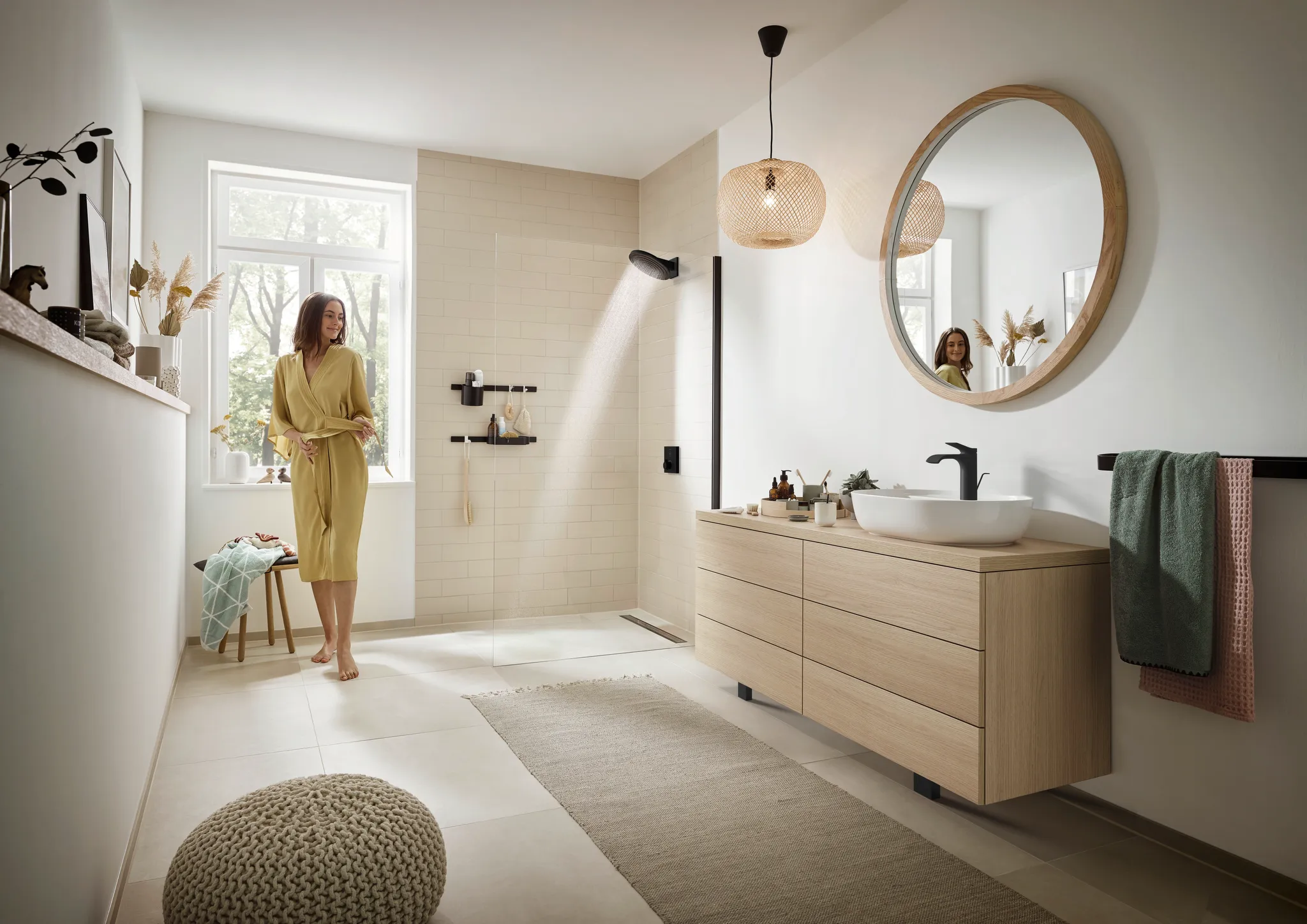 Hansgrohe WallStoris Becher, Mattschwarz