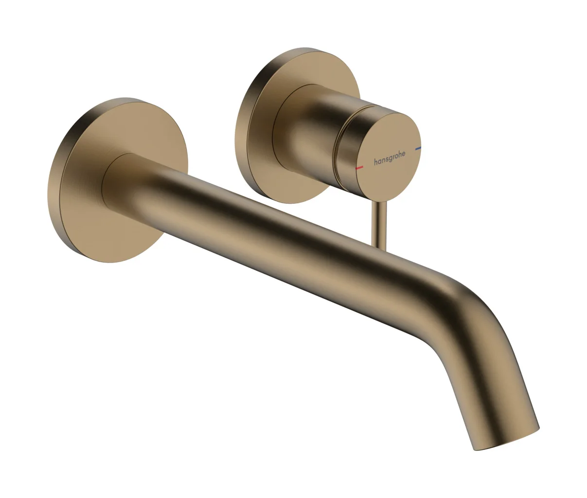 Hansgrohe Tecturis S Einhebel-Waschtischmischer Unterputz, Brushed Bronze, Ausladung 225 mm Hansgrohe Tecturis S Einhebel-Waschtischmischer Unterputz, Brushed Bronze, Ausladung 225 mm
