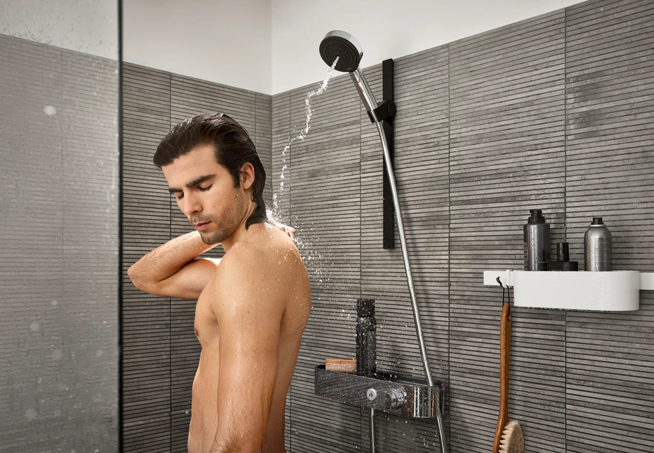 Hansgrohe Pulsify Select S Handbrause 105 mm, 3 Strahlarten, Chrom