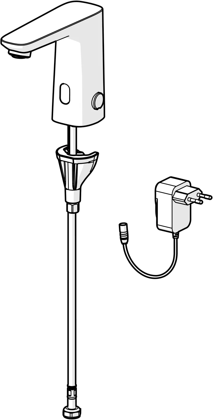 Waschtischbatterie, 230/9 V, Bluetooth ELECTRA 9201 Chrom