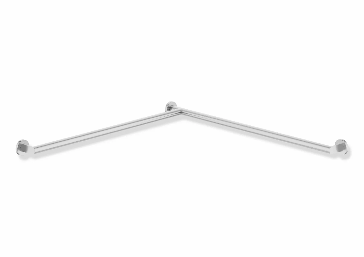 HEWI System 900 Duschhandlauf Edelstahl, links HEWI System 900 Duschhandlauf Edelstahl, links