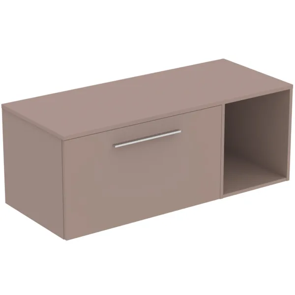 Ideal Standard i.life B 120cm Möbel-Set 1 Auszug Greige matt