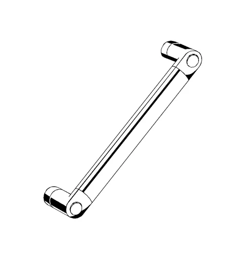 Kludi SIRENA CARE Wannengriff L 300mm chrom